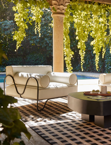 Peggy Outdoor Accent Chair by Sarah Sherman Samuel