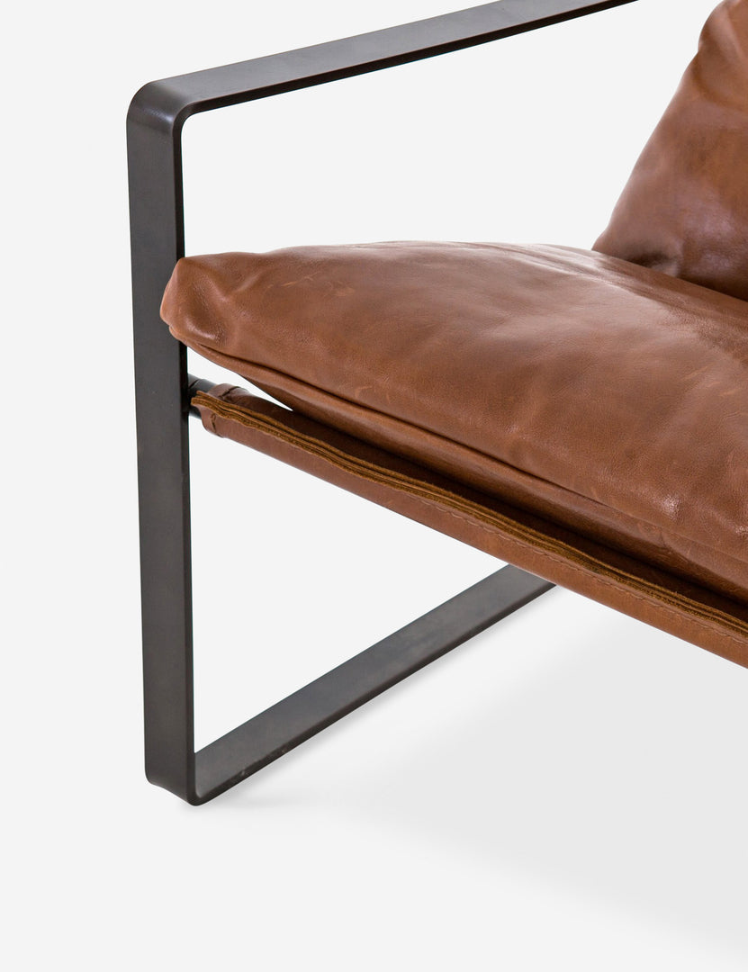 Marlyne Leather Accent Chair