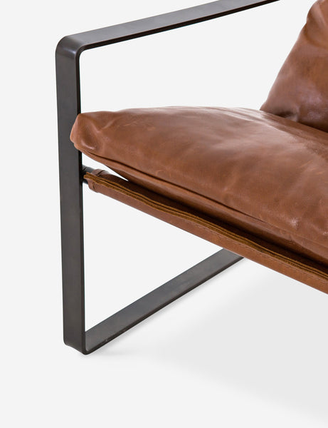 Marlyne Leather Accent Chair