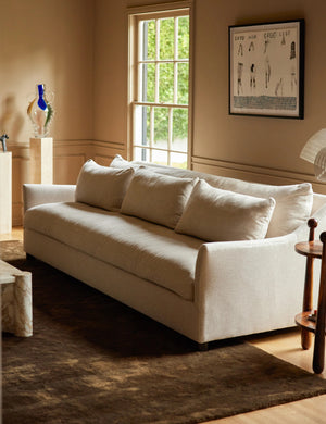 Niven Sofa : Talc Performance Linen / 110