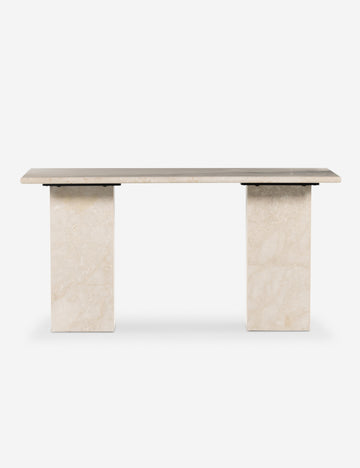 Open Box: Leonel Desk, Cream Marble