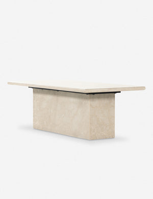 Open Box: Leonel Coffee Table, Cream Marble