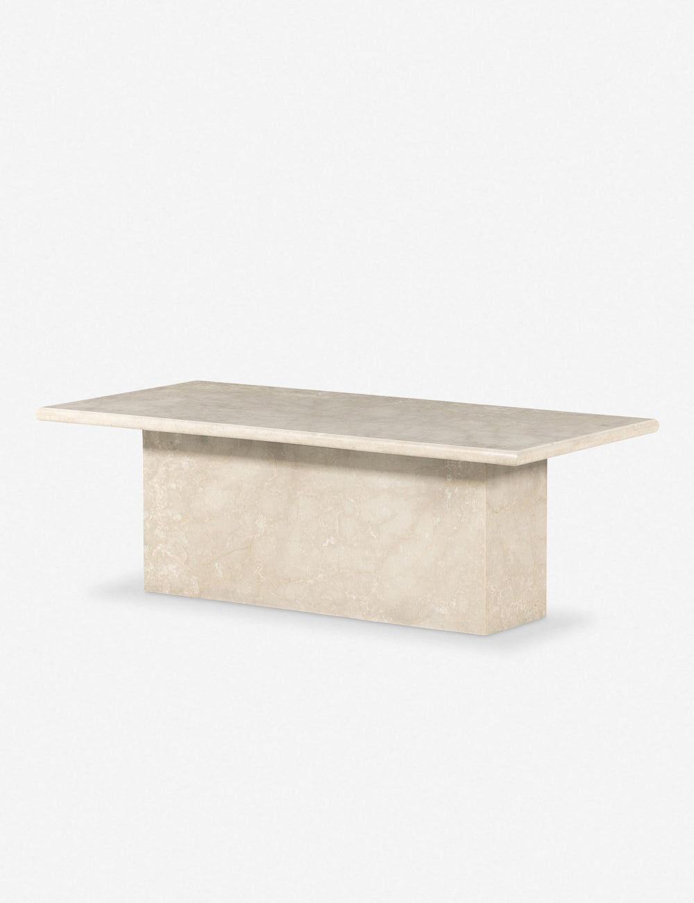Open Box: Leonel Coffee Table, Cream Marble