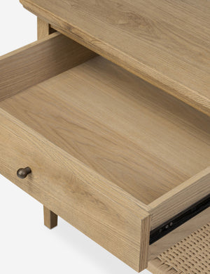 Open Box: Mott Nightstand, Worn Oak by Amber Lewis x Four Hands