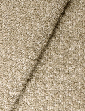 The buff boucle fabric