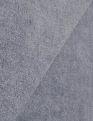 Denim Velvet Fabric Swatch