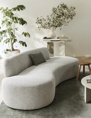 Cara Sofa : Talc Performance Linen / 108