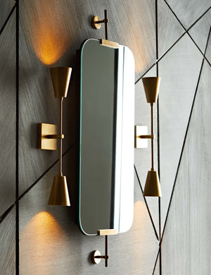 Arteriors Madden Mirror : Brass