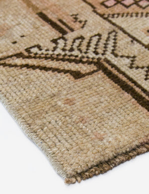 Vintage Turkish Hand-Knotted Wool Runner Rug No. 209, 2'6