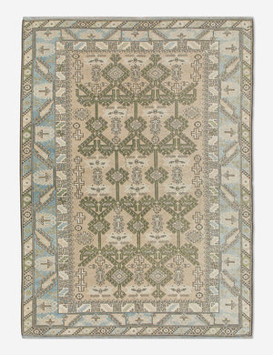 Vintage Turkish Hand-Knotted Wool Rug No. 439, 6'4