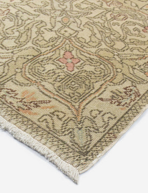 Vintage Turkish Hand-Knotted Wool Rug No. 440, 6'7