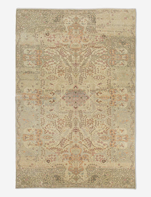 Vintage Turkish Hand-Knotted Wool Rug No. 440, 6'7