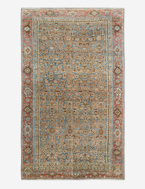 Vintage Turkish Hand-Knotted Wool Rug No. 448, 3'8