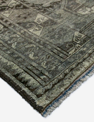 Vintage Turkish Hand-Knotted Wool Rug No. 460, 4'6