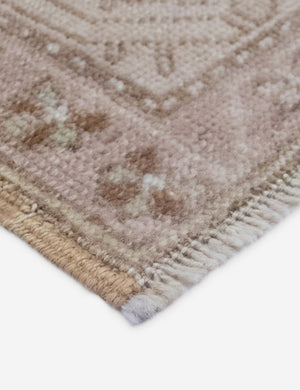 Vintage Turkish Hand-Knotted Wool Rug No. 594, 4' x 7'7