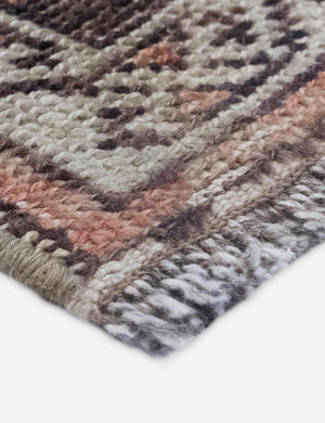 Vintage Turkish Hand-Knotted Wool Mini Rug No. 314, 1'11