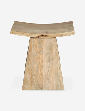 Peck minimalist wood stool.