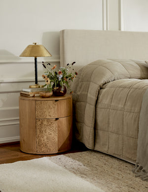 Open Box: Kono 2-Drawer Nightstand, Natural