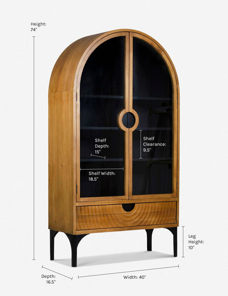 Bucru Curio Cabinet