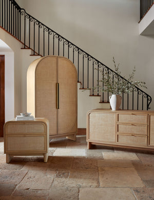 Open Box: Suzette Sideboard, Natural Oak