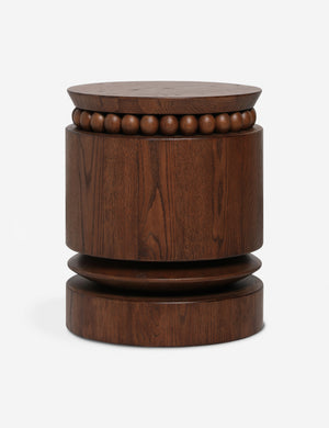Open Box: Coco Round Side Table, Espresso by Carly Cushnie