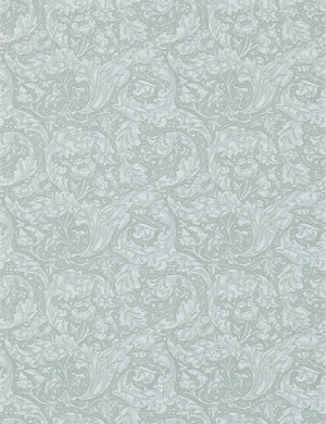 Bachelors Button Wallpaper by Morris & Co. Swatch, Silver
