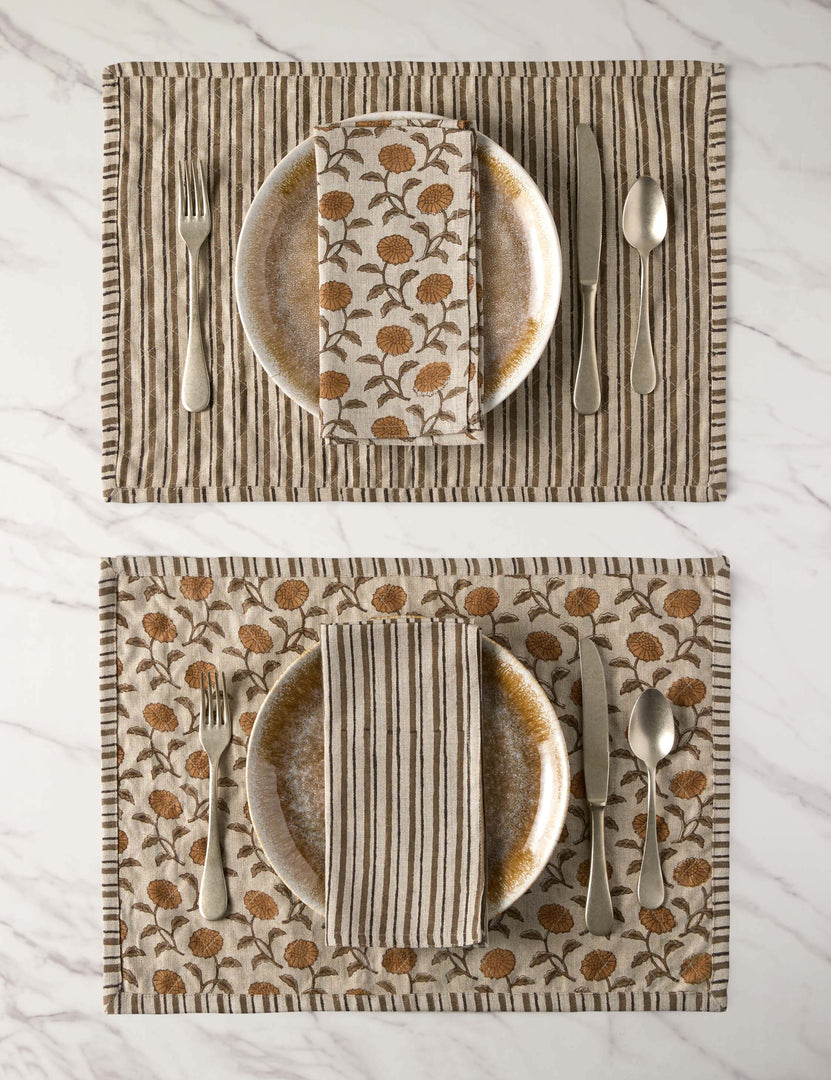 Dori Reversible Linen Placemats (Set of 4)