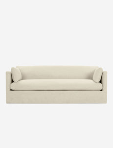 Open Box: Fabienne Slipcover Sofa, Natural
