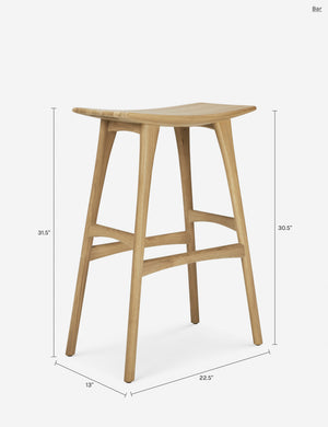 Anona Bar and Counter Stool : Natural / Counter