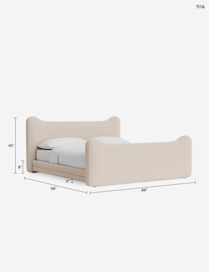 Briar Platform Bed by Sarah Sherman Samuel : Fern Stripe / Full