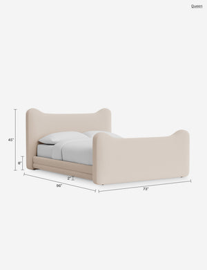 Briar Platform Bed by Sarah Sherman Samuel : Fern Stripe / Full