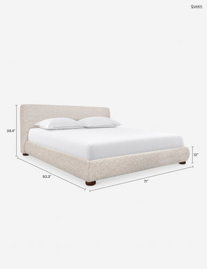Conley Storage Bed : Light Gray / Queen