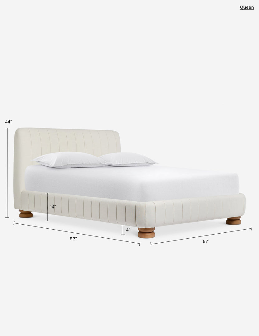 #size::queen #color::natural-linen-weave