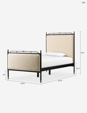 Leyla Platform Bed by Amber Lewis x Four Hands : Natural / Twin