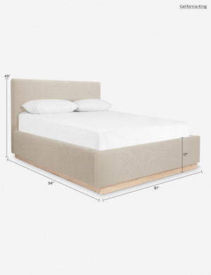 Lockwood Bed by Ginny Macdonald : Cognac / Cal King