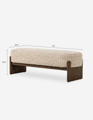 Jovi Bench : Cream