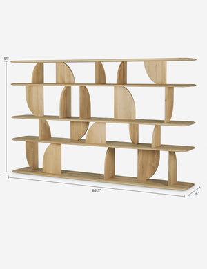 Rebecca Bookshelf : Dark Brown