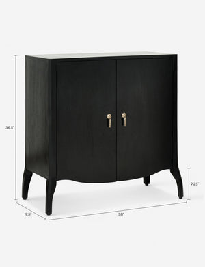 Anabella Bar Cabinet : Black