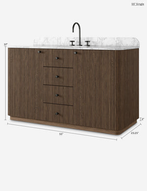 Baptiste Bath Vanity : Espresso Oak / 36