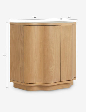 Cora Nightstand by Lolly Lolly Ceramics : Natural