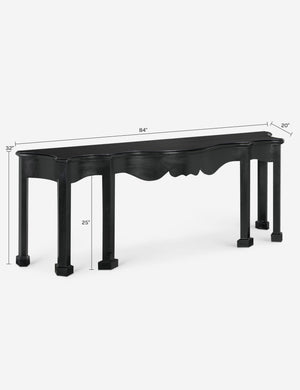 Enlund Console Table : Black