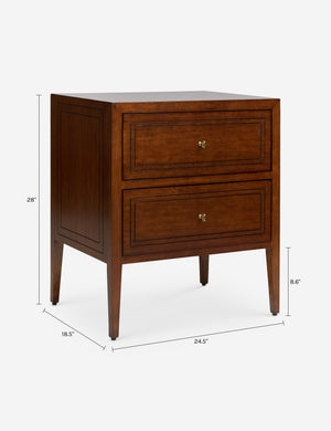 Open Box: Fremont Nightstand, Cherry by Heidi Caillier