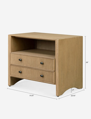 Ingleby Nightstand : Natural