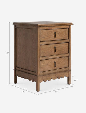 Open Box: Longton Nightstand, Umber by Ginny Macdonald
