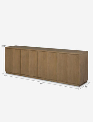 Macari Media Console : Natural