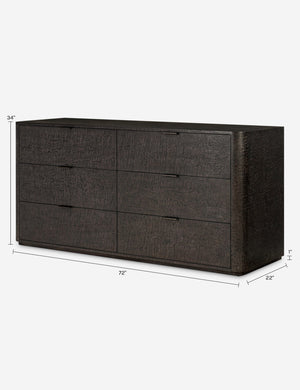 Mazra Dresser : Dark Brown