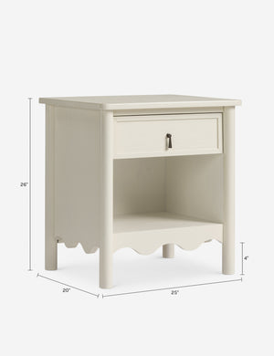 Millie Nightstand : Walnut Oak