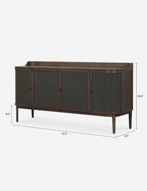 Mirabel Sideboard by Amber Lewis x Four Hands : Saddle Brown