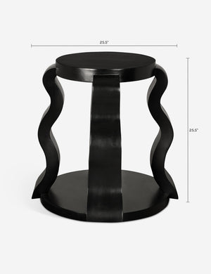 Mirata Side Table : Black
