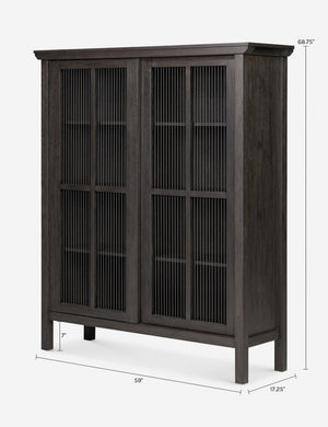Mirza Curio Cabinet : Black